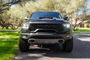 Front view of ram truck