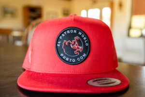 Image of orange EL patron cap