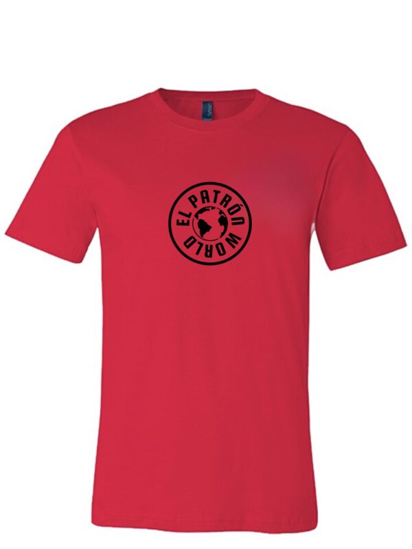 Half sleeves red color t shirt with EPW logo