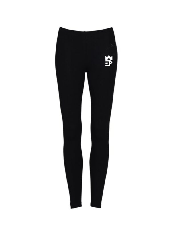 Women legging with white color EP Logo