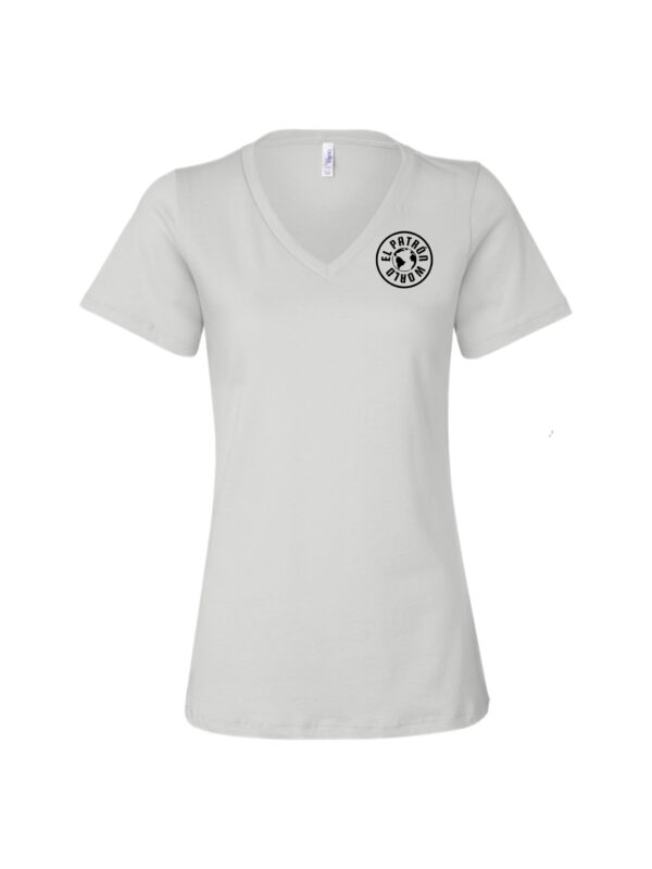 Image of white v neck tshirt