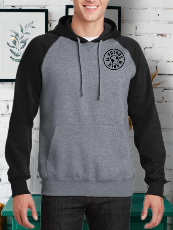 image of el patron grey and black hoodie